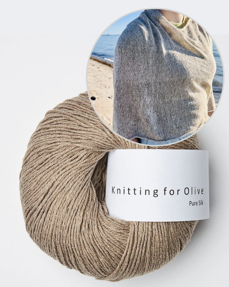 Rabea von gute-garne.de Sundown Cape mit Pure Silk von Knitting for Olive 14