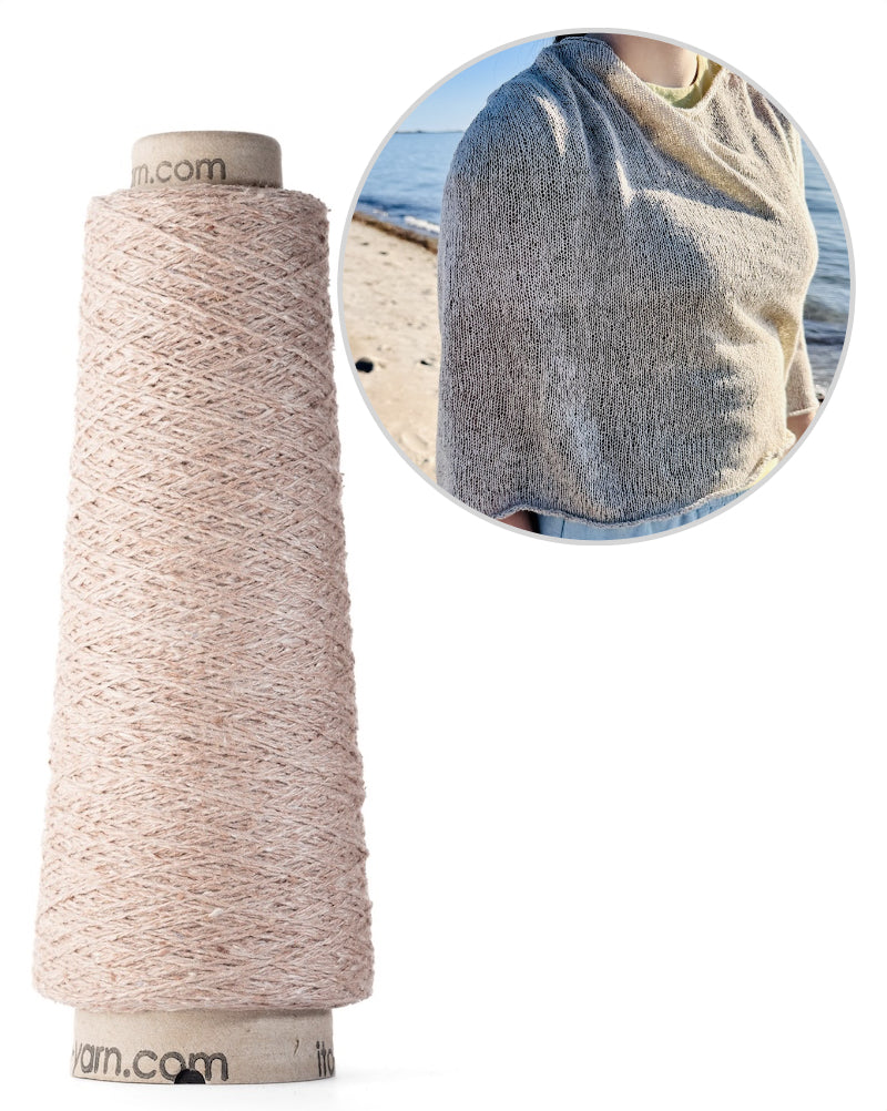 Rabea von gute-garne.de Sundown Cape mit Kinu von ITO Yarn 19