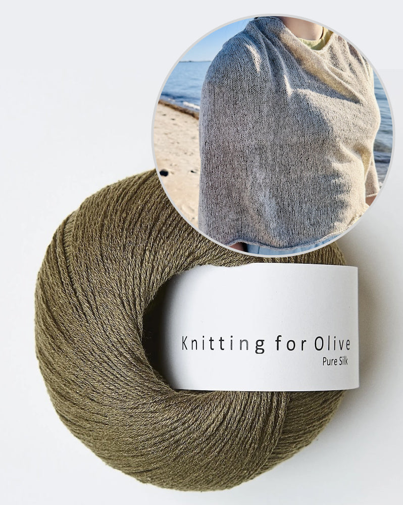 Rabea von gute-garne.de Sundown Cape mit Pure Silk von Knitting for Olive 13