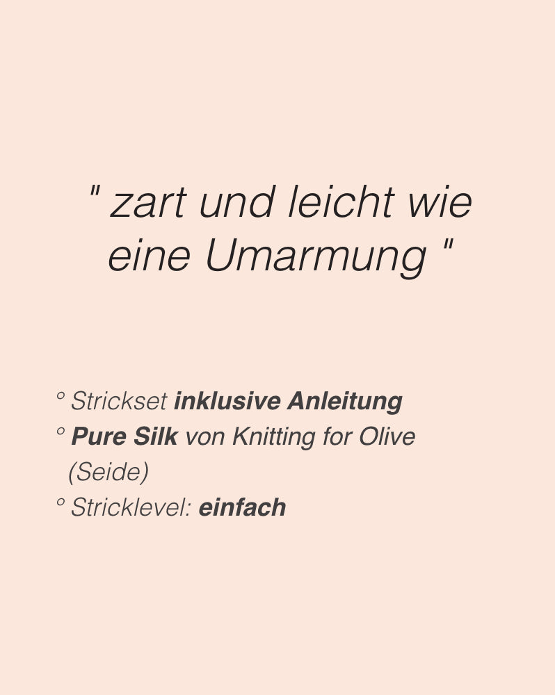 Rabea von gute-garne.de Sundown Cape mit Pure Silk von Knitting for Olive 2