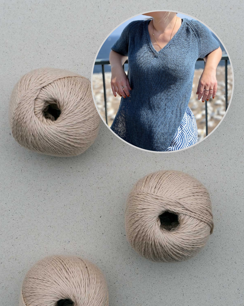 Sundown Shirt von Tricot Meringue mit Sole von Pascuali 13