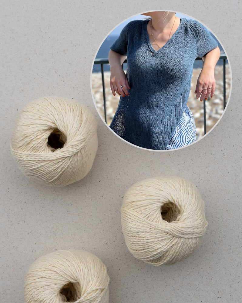 Sundown Shirt von Tricot Meringue mit Sole von Pascuali 12