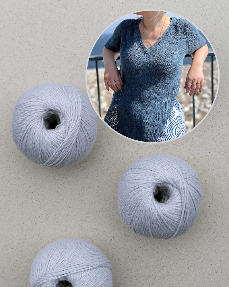 Sundown Shirt von Tricot Meringue mit Sole von Pascuali 11