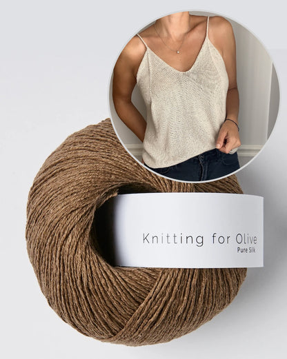 Svila Camisole von Caidree mit Pure Silk von Knitting for Olive 14