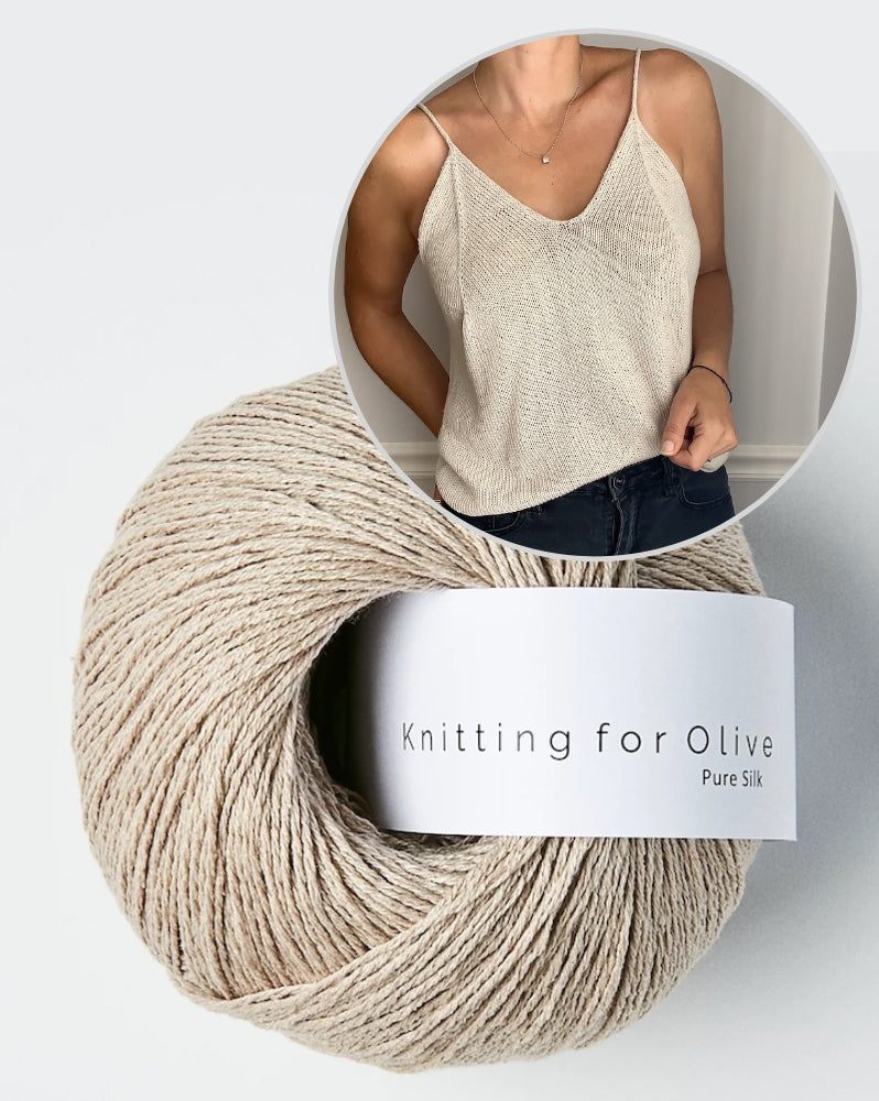 Svila Camisole von Caidree mit Pure Silk von Knitting for Olive 15