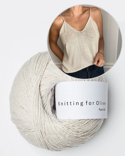 Svila Camisole von Caidree mit Pure Silk von Knitting for Olive 17
