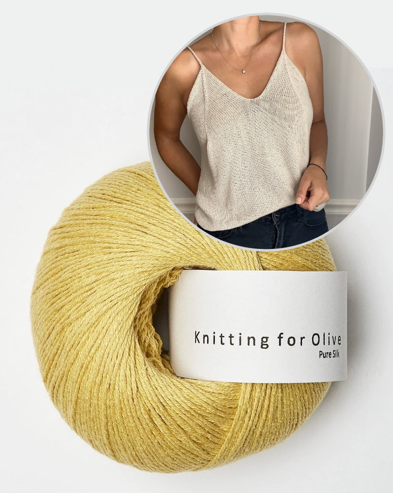 Svila Camisole von Caidree mit Pure Silk von Knitting for Olive 13