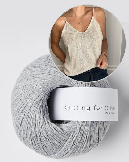 Svila Camisole von Caidree mit Pure Silk von Knitting for Olive 16