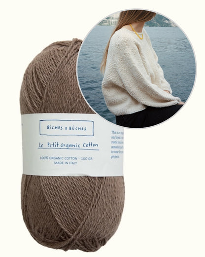 Sweater No. 95 | perfect summer sweater made from Le Petit Organic Cotton by Biches & Bûches