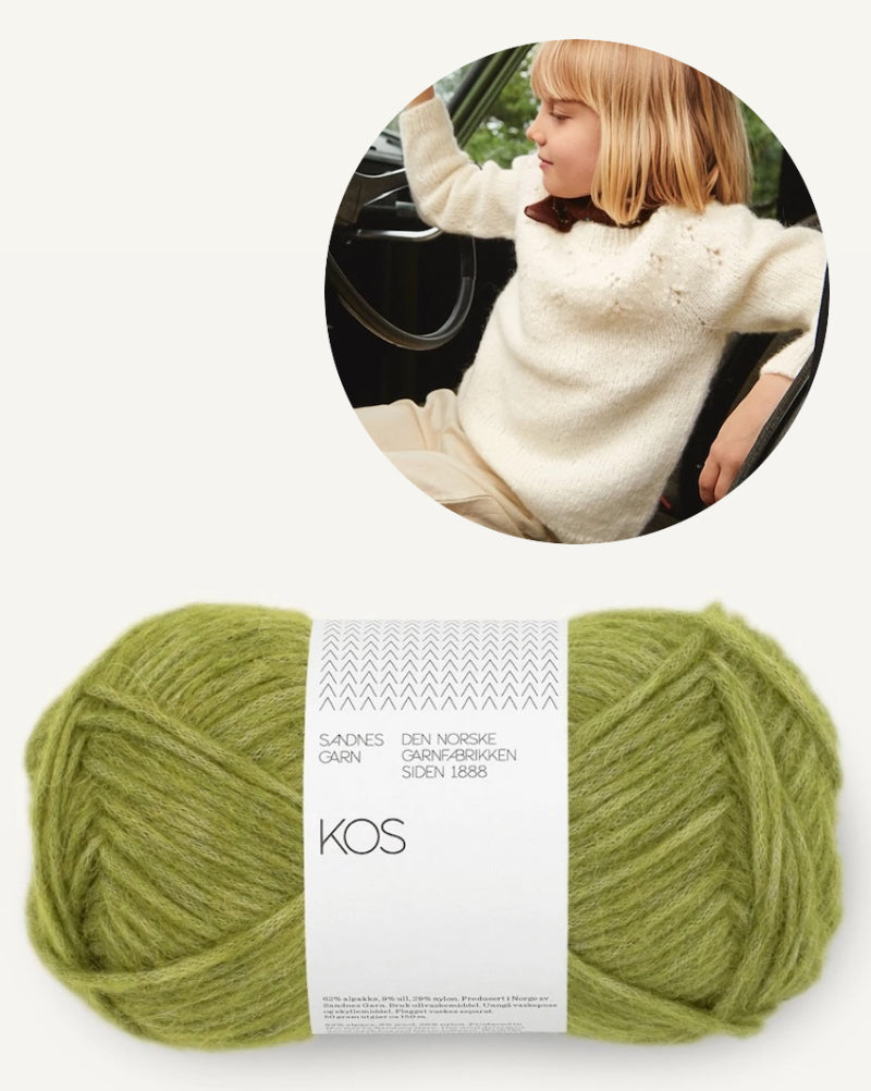 Sandes Einzelanleitung Mykt til Barn, Sweet Pea Sweater Junior aus Kos 9