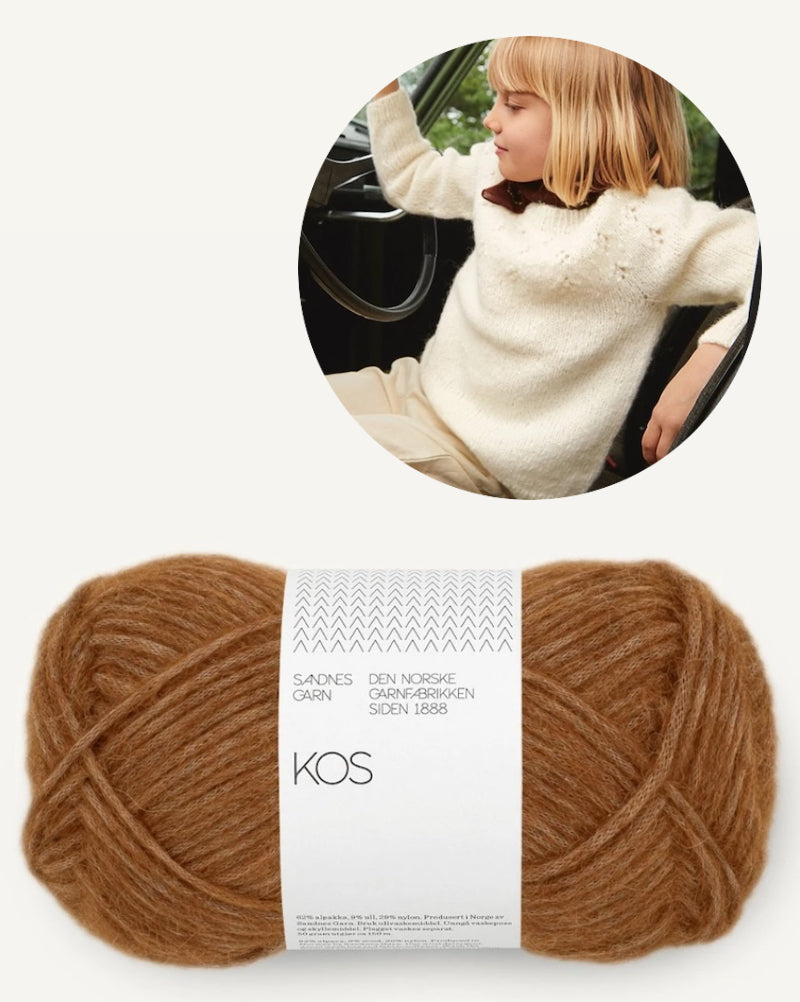 Sandes Einzelanleitung Mykt til Barn, Sweet Pea Sweater Junior aus Kos 8