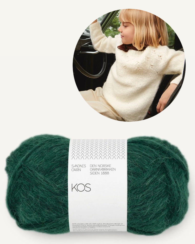 Sandes Einzelanleitung Mykt til Barn, Sweet Pea Sweater Junior aus Kos 6