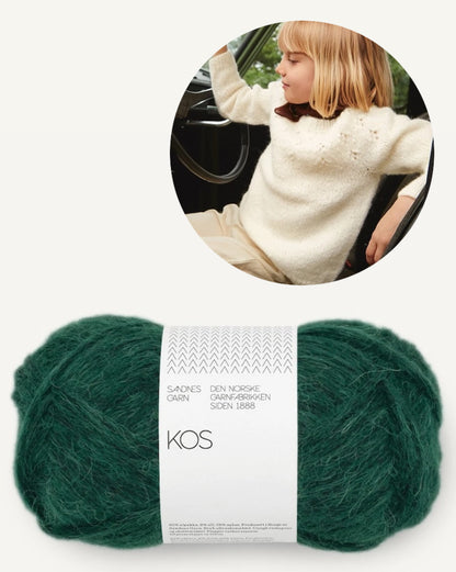 Sandes Einzelanleitung Mykt til Barn, Sweet Pea Sweater Junior aus Kos 6