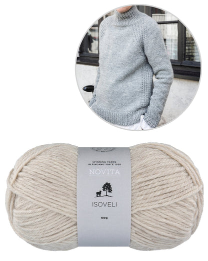 Syli Sweater | with free instructions from Isovelli from Novita 