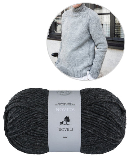 Syli Sweater | with free instructions from Isovelli from Novita 
