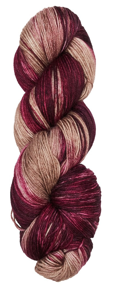 Symfonie Yarns Terra Color handgefärbtes Sockengarn Farbe 2007
