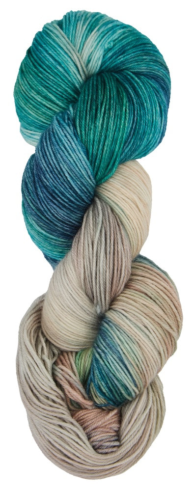 Symfonie Yarns Terra Color handgefärbtes Sockengarn Farbe 2014