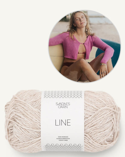 Talia Cardigan | zartes Jäckchen aus Line von Sandnes Garn