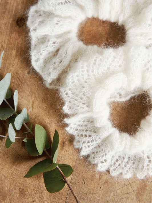 Lace Scrunchie - Tynn Silk Mohair | zartes Geschenk