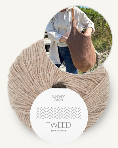 Terrazzo Bag | with Tweed Recycled by Sandnes Garn 
