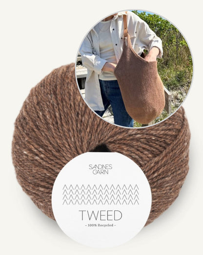 Terrazzo Bag | with Tweed Recycled by Sandnes Garn 