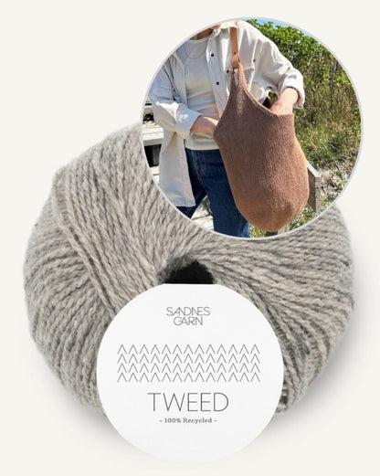 Terrazzo Bag | with Tweed Recycled by Sandnes Garn 