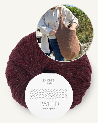 Terrazzo Bag | with Tweed Recycled by Sandnes Garn 