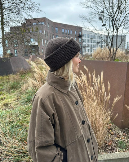Terrazzo Mütze | mit breitem Rippenbündchen aus Atlas von Sandnes Garn