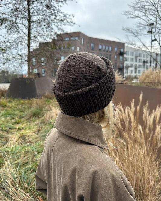 Terrazzo Mütze | mit breitem Rippenbündchen aus Atlas von Sandnes Garn