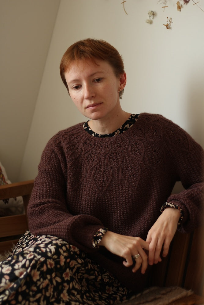 Mama Bear Pullover von Teti Lutsak mit Bio Cashmere 6/28 von Pascuali 4