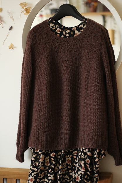 Mama Bear Pullover von Teti Lutsak mit Bio Cashmere 6/28 von Pascuali 5