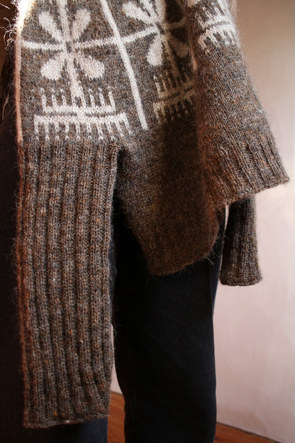 Yardana Pullover | Blüten Norweger mit Plötulopi von Lopi Island