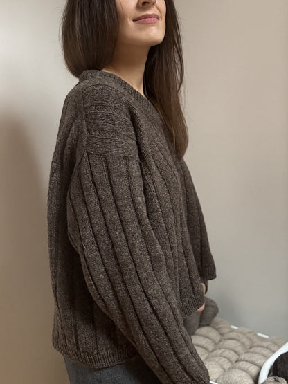 The Boston V-Neck | aus reinem Kaschmir mit Bio Cashmere 6/28 von Pascuali