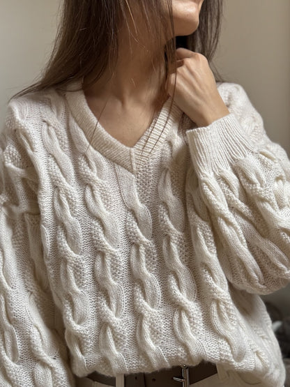 The Knitonomy Pearl | extra weich aus Classic Cashmere von Cardiff