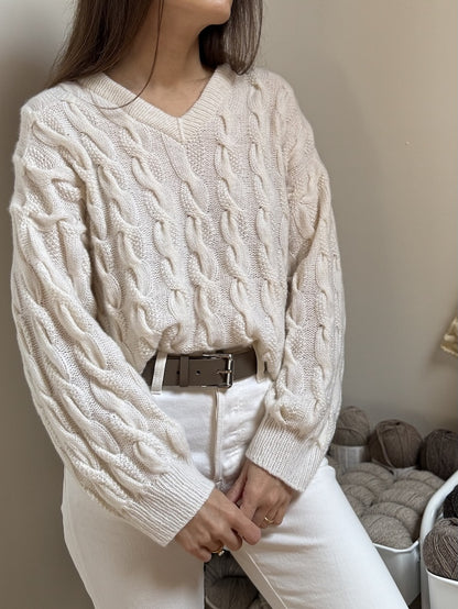 The Knitonomy Pearl | extra weich aus Classic Cashmere von Cardiff