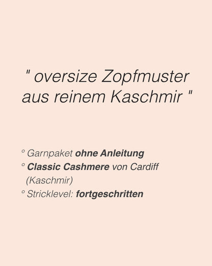 The Knitonomy Pearl | extra weich aus Classic Cashmere von Cardiff