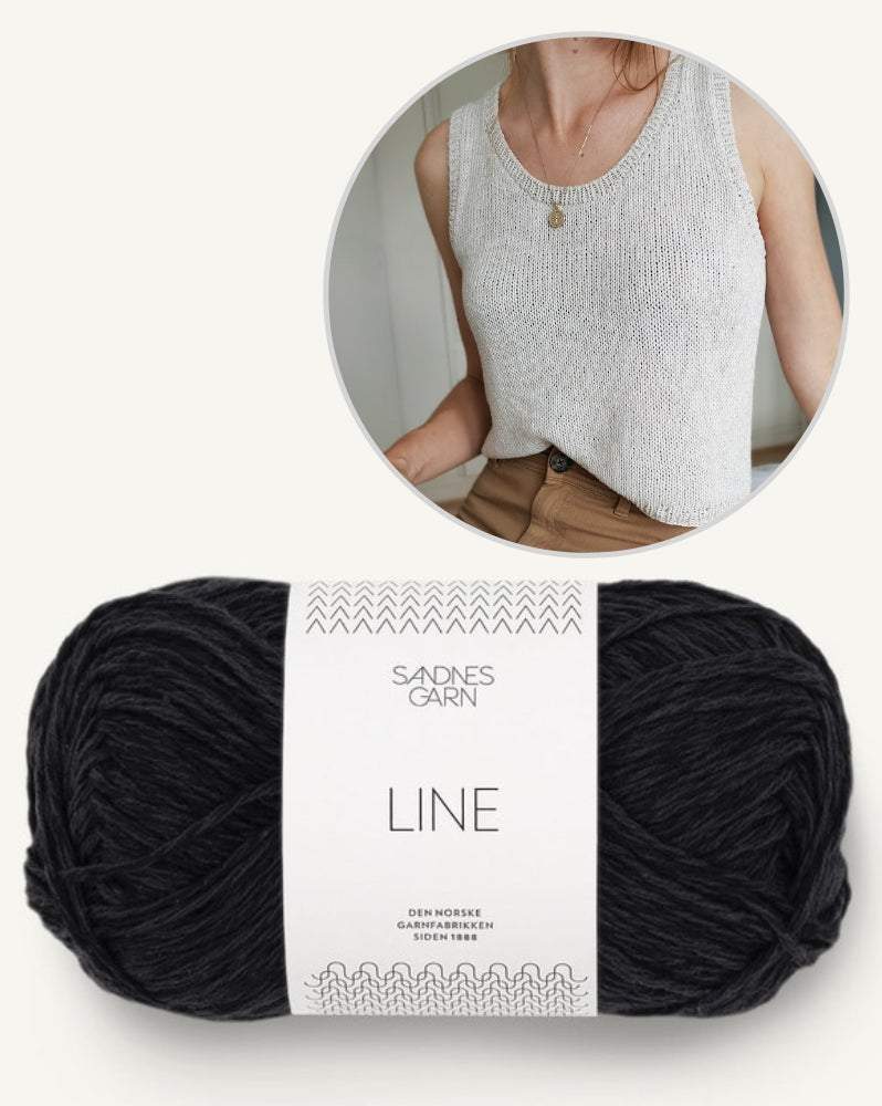 Paula-m Thea Top mit Line von Sandnes Garn 11