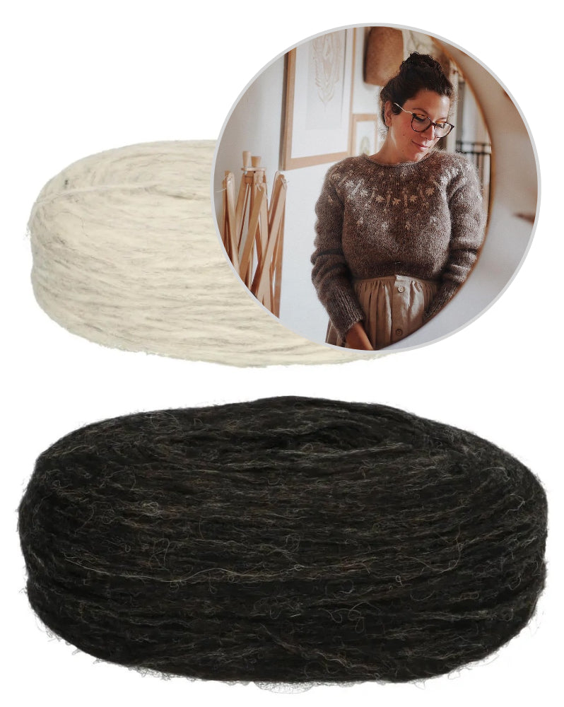 Through Shadows | märchenhaftes Muster mit Plötulopi von Lopi Island