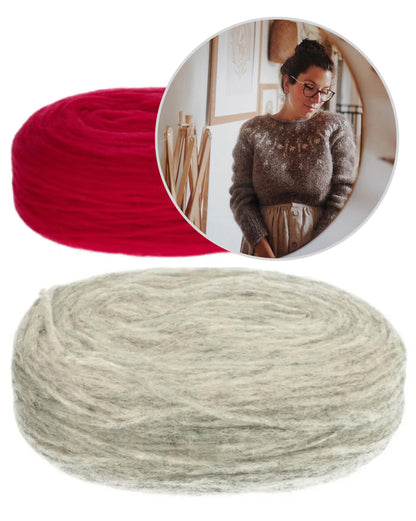 Through Shadows | märchenhaftes Muster mit Plötulopi von Lopi Island