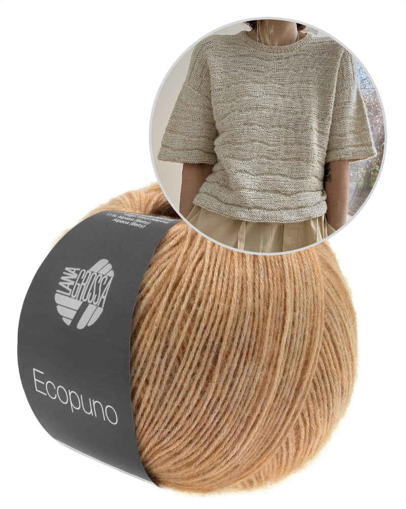 Otherloops Tide Loop Tee einfädig aus Ecopuno von Lana Grossa 12