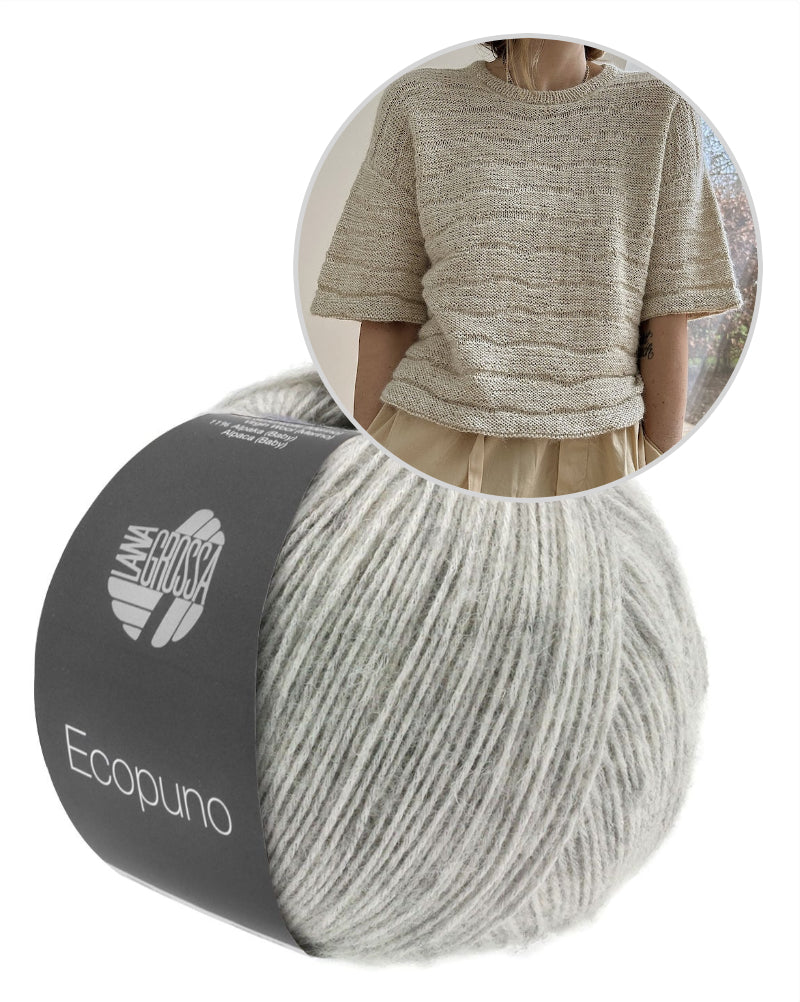 Otherloops Tide Loop Tee einfädig aus Ecopuno von Lana Grossa 10