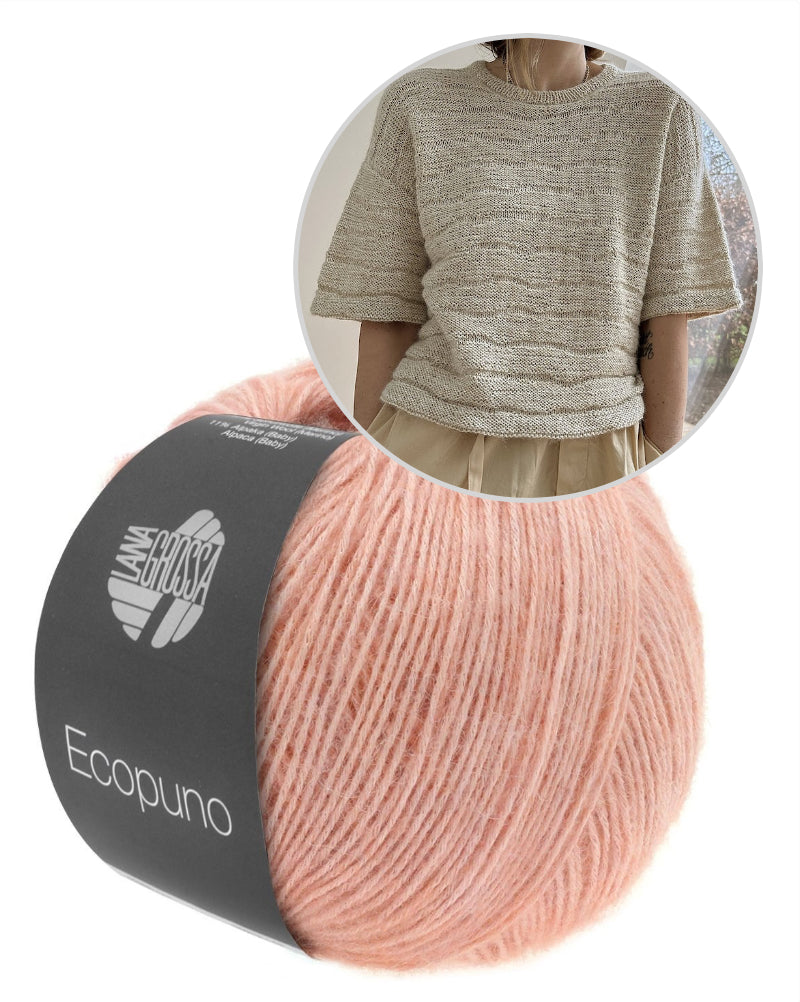 Otherloops Tide Loop Tee einfädig aus Ecopuno von Lana Grossa 11
