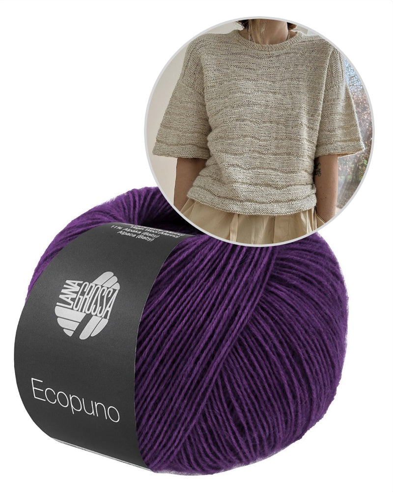 Otherloops Tide Loop Tee einfädig aus Ecopuno von Lana Grossa 16