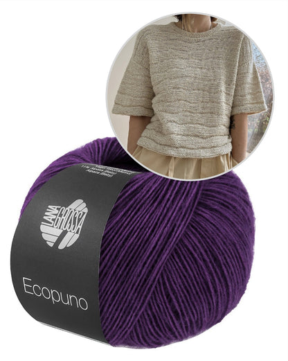 Otherloops Tide Loop Tee einfädig aus Ecopuno von Lana Grossa 16