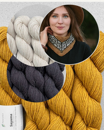Tiny Trail Scarf - Pascuali | maigs lakats no Sayama dzijas, ko ražo Pascuali