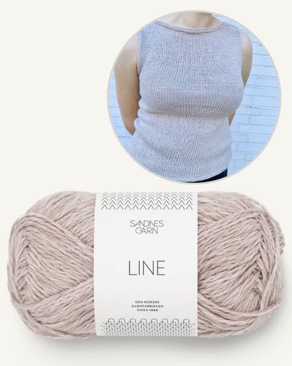 Tipp Top | leichtes Top nicht nur für Anfänger aus Line von Sandnes Garn