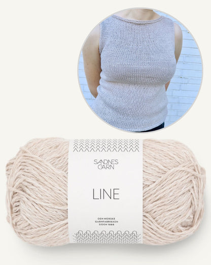 Tipp Top | leichtes Top nicht nur für Anfänger aus Line von Sandnes Garn
