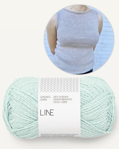 Tipp Top | leichtes Top nicht nur für Anfänger aus Line von Sandnes Garn
