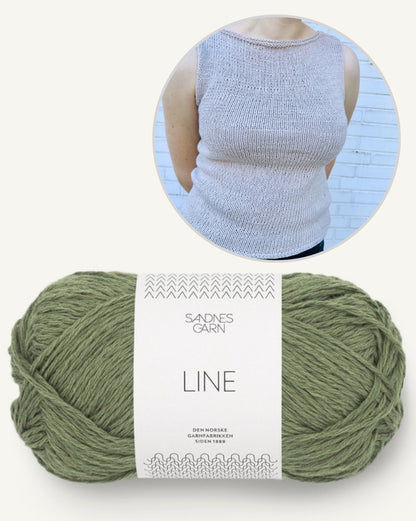 Tipp Top | leichtes Top nicht nur für Anfänger aus Line von Sandnes Garn