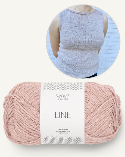 Tipp Top | leichtes Top nicht nur für Anfänger aus Line von Sandnes Garn